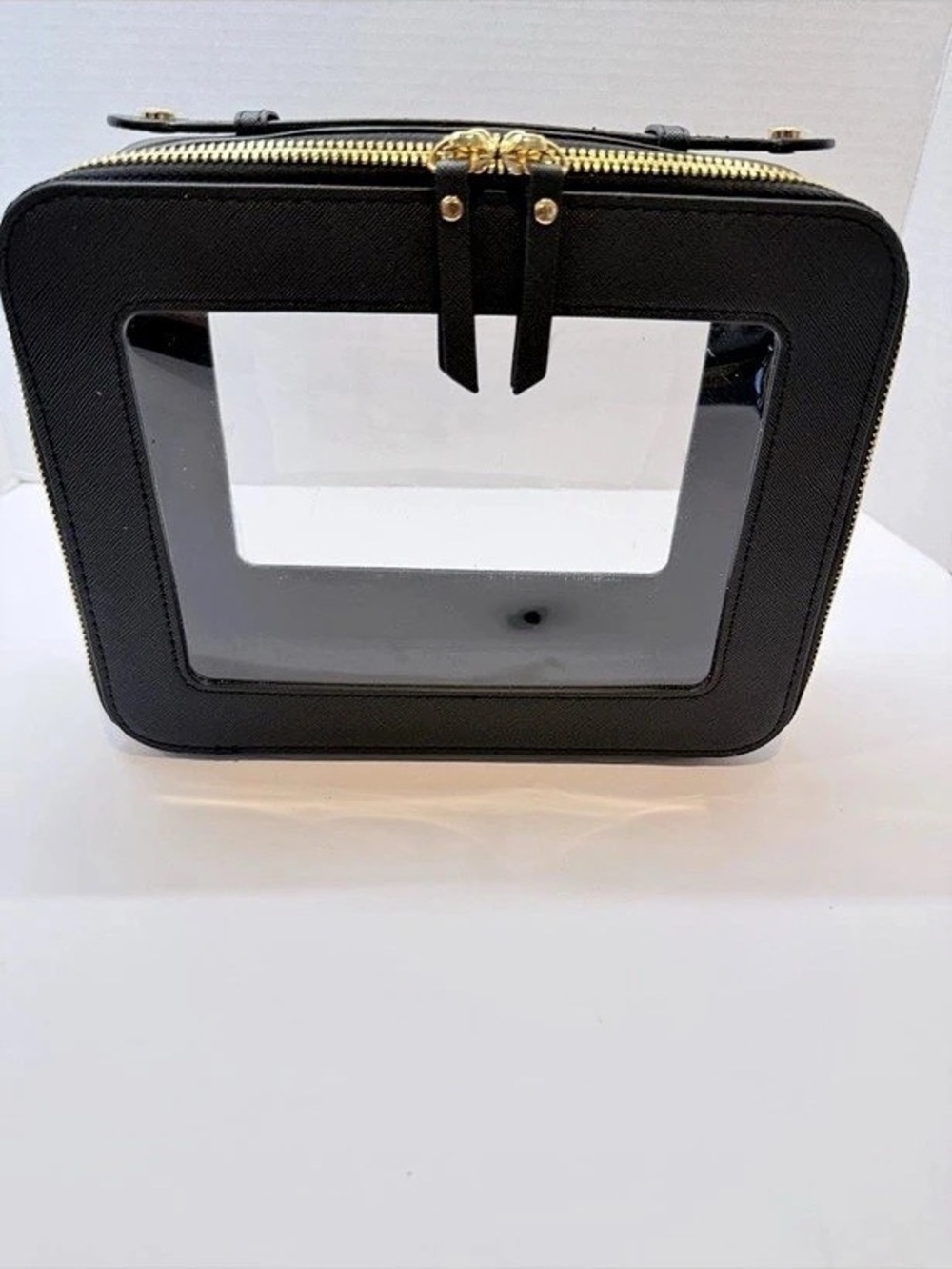 🖤 Black Clear Window Cosmetic Bag 🖤(Large)